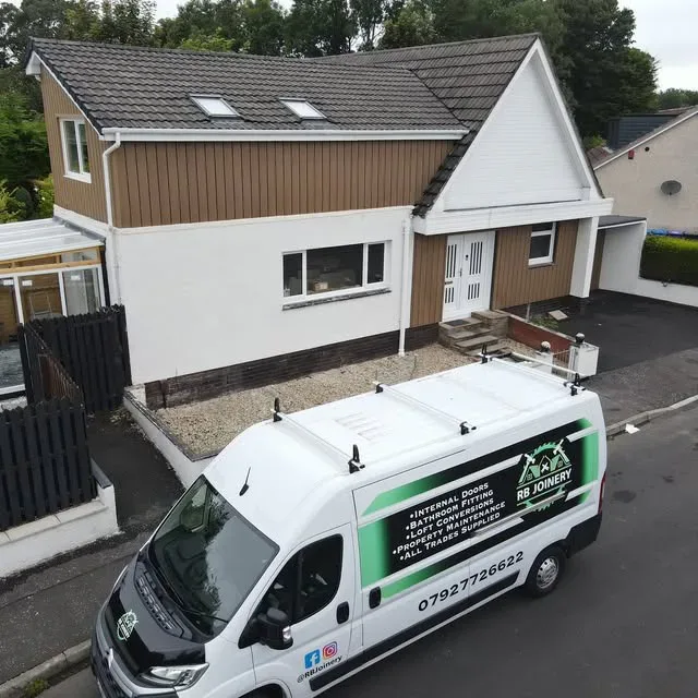 RB Joinery project - Garden room construction